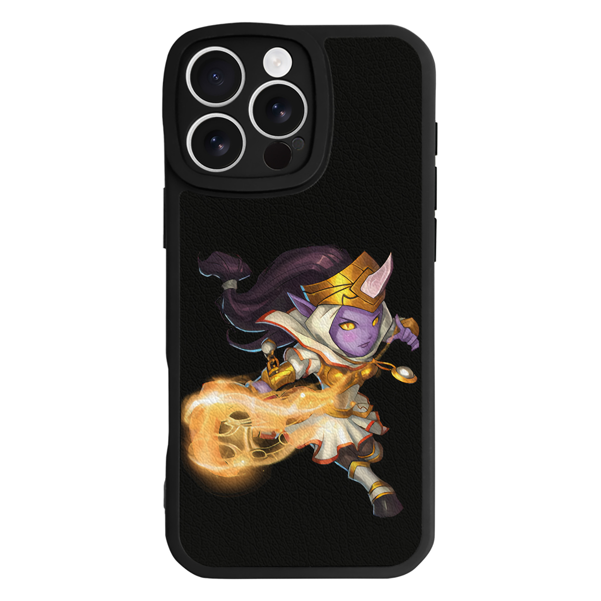 リーグ・オブ・レジェンド League of Legends LOL 【iPhone 16シリーズ対応】シリコンスマホケース（レザー調） 材質：シリコン